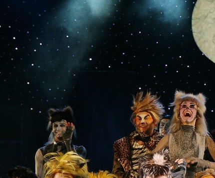Musikalen Cats på Broadway var riktigt bra.