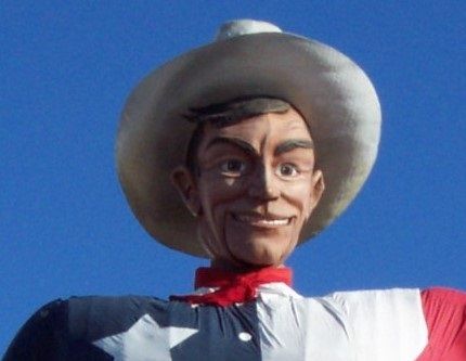 Urtypen för en strong man från texas. 