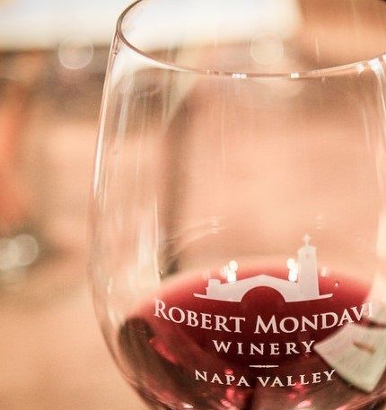 Ett gott vin från Modavis vingård i Napa Valley.
