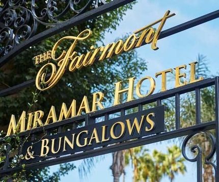 Sheraton Miramar var mitt favorithotell. Numera Fairmont Miramar.