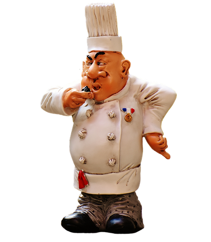 Det ska nog vara en fransman i köket i alla fall. Möjligen en italienare.