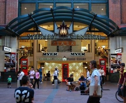 Shopping i Sydney city.