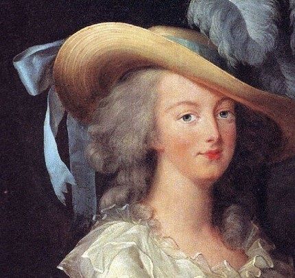 ...därför var inte heller Marie-Antoinette aktuell.
