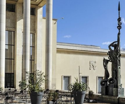 Musee dArt Moderne de la Ville Paris. Inte långt från Place Trocadero.