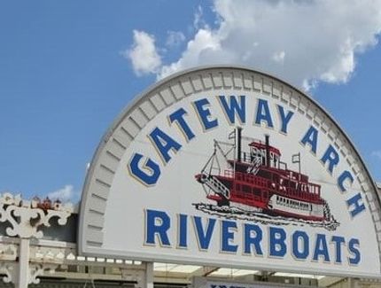 Hjulångare på Mississippi-floden. Nu för bara för turister.