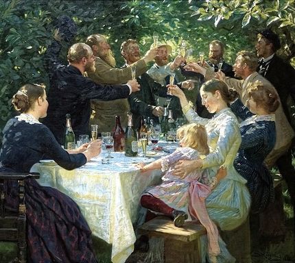 Vi kände oss nästan som konstnärerna i Skagen.