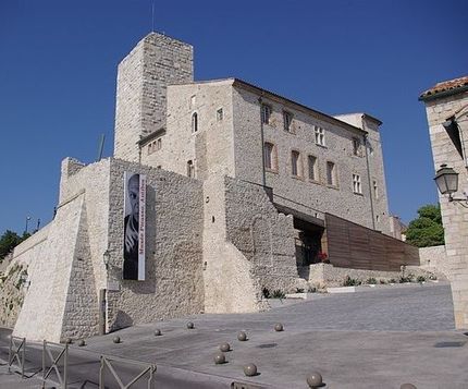 Museet var inrymt i en fantstisk byggnad. Ett gammalt kloster.