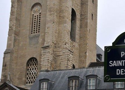Saint-Germain-des-Prés. Kyrkan hade gett namn åt en hel stadsdel.