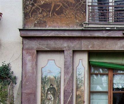 Rue Mouffetard. Marknadsgatan.
