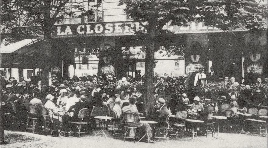 La Closerie de Lilas. Ett ställe som skulle behålla sin populäritet under många år framåt.