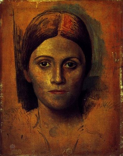 Picassos vackra ballerina Olga, som han själv såg henne.