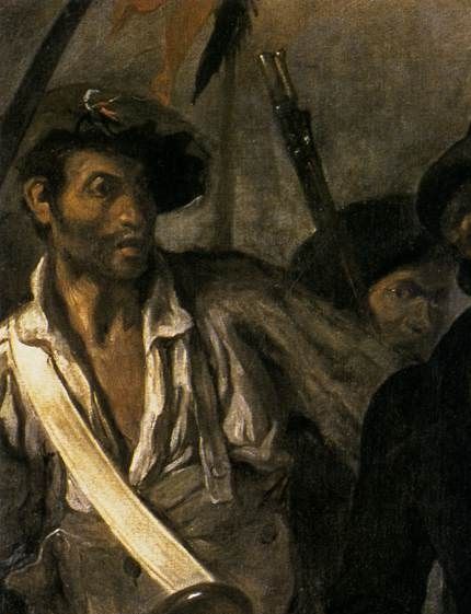 En av de få realister, som rönte uppskattning från nytänkarna var Delacroix.