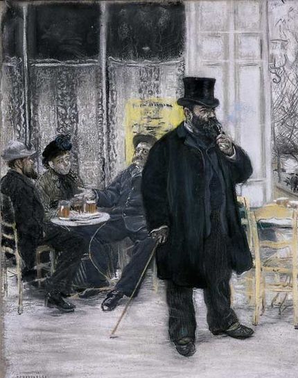 Édouard Manet. Den självklare ledaren i egen hög person. Upprorsmakare?