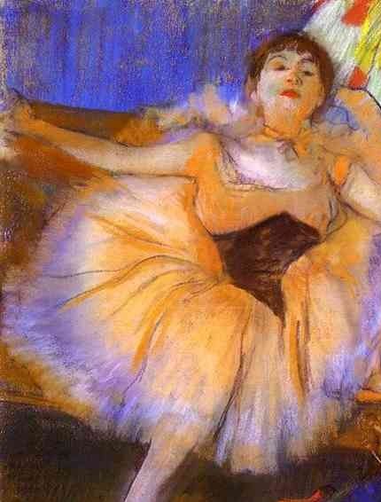 Degas. Man kan ana att de här herrarna inte alltid var överens.