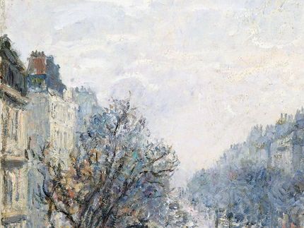 Pissarro. Boulevard Montmarte på vintern.