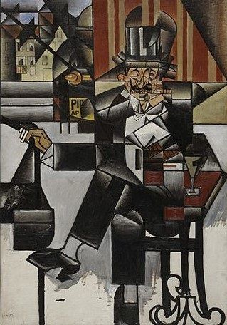 En tavla av Gris. En kubist som också blev surrealist..