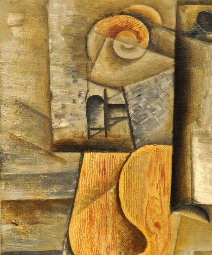 Picasso får representera en ny konstriktning: Kubism.