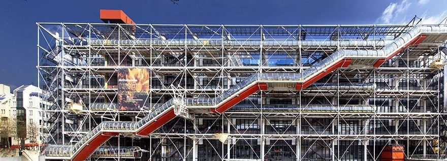 Centre Pompidou. Ett paradis för den som är intresserad av modern konst, från början an 1900-talet och framåt.