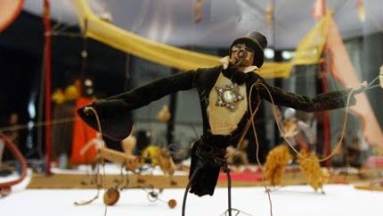 Ett föreställning på Cirkus Calder.