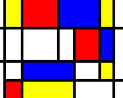 Piet Mondrian.