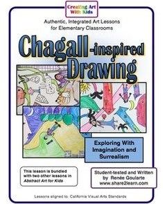Chagalls teckningar, en förebild för ungar.