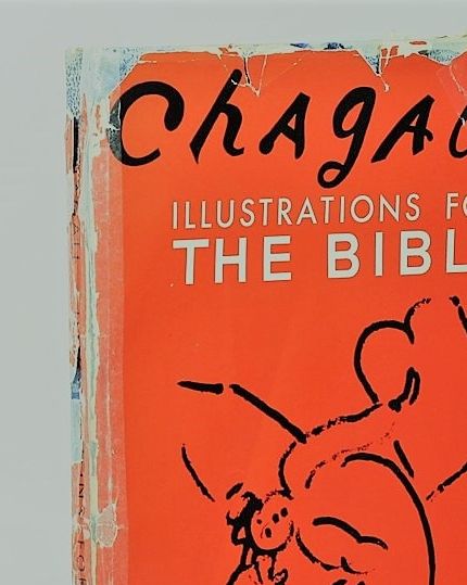 Det blev många bokillustrationer med åren. Chagall och Bibeln.