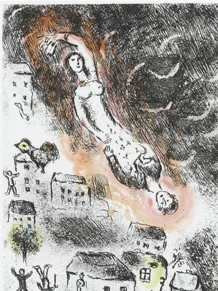 Illustration till Louis Aragons diktsamling.