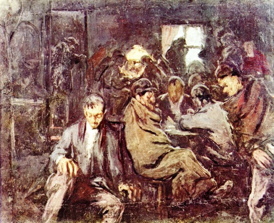 Misär i Barcelona (1899).