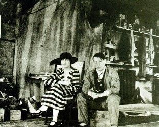 Olga och Picasso. Ateljén i Montrouge .
