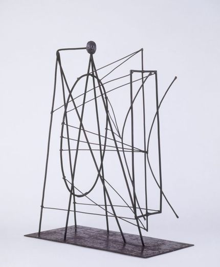 Studie av tänkt monument för Apollinaire (1928).