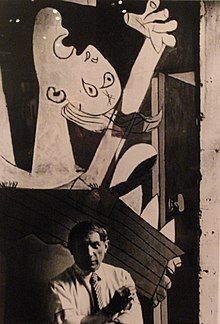 Picasso sin ateljé med 