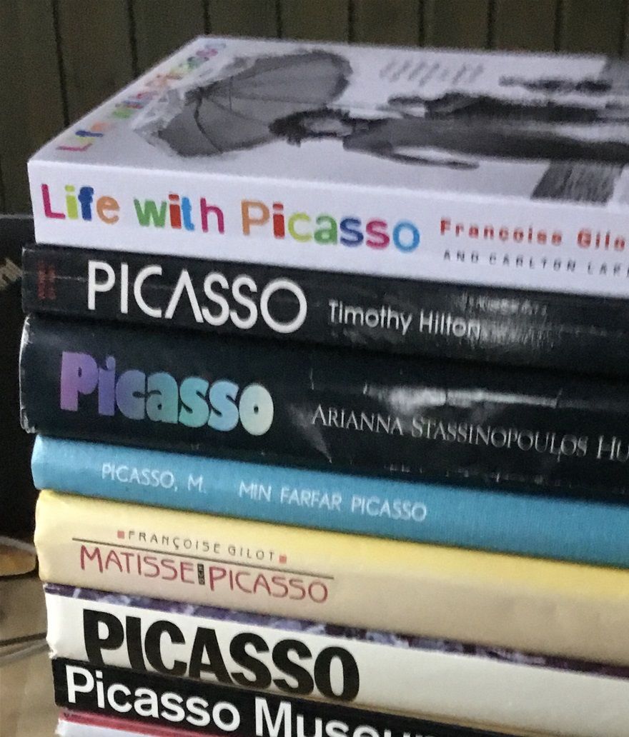 Mina källor till Sagan om Picasso.