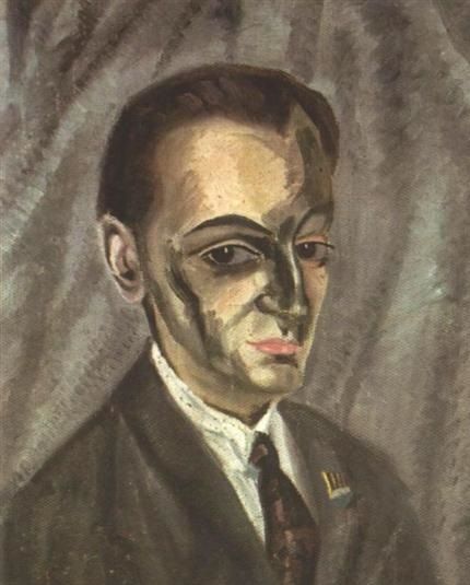 Porträtt av Jose M.Torres(1919). Redan nu visade Salvador att han var en duktig porträtmålare.