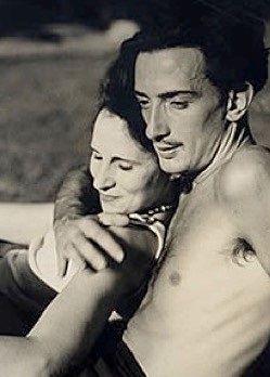 Dali och Gala 1929.