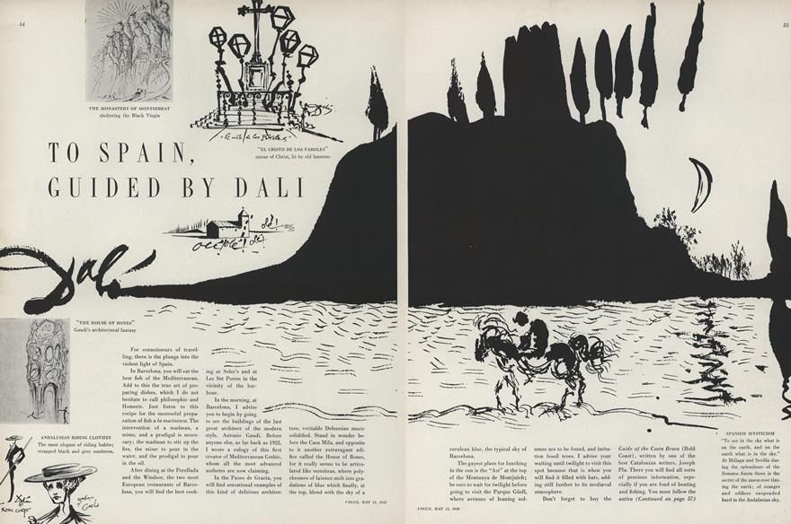 Artikel i Vouge 15 maj 1950.