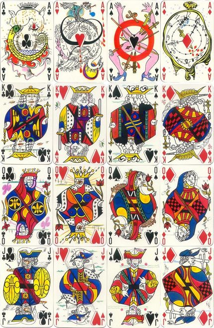 De höga spelkorten i Dalís kortlek.