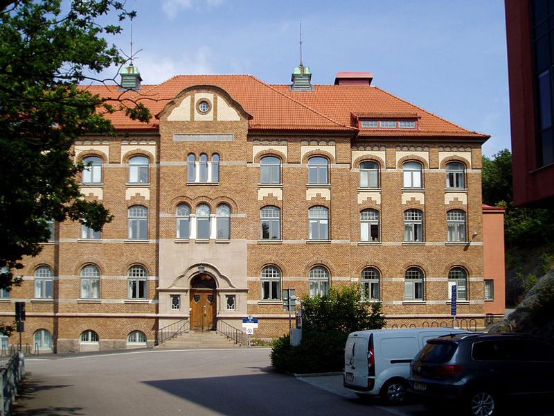 Min blivande arbetsplats Östra sjukhuset, kallades också Barnsjukhuset.