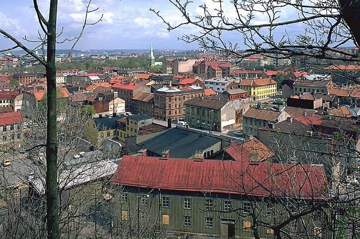 Haga sett från Skansberget.