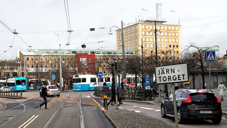 Järntorget med 