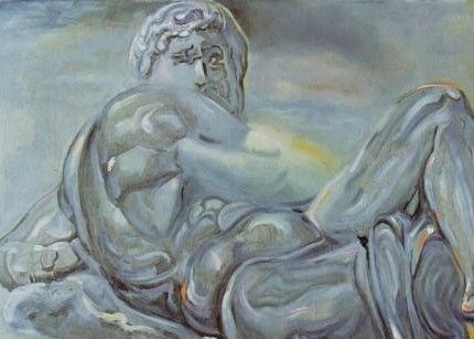 Utan titel - Efter dagen av Michelangelo (1982).