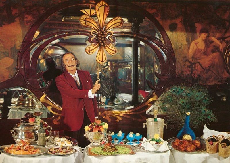 Dalí bjuder på surrealistiska delikatesser i sin kokbok 1973.