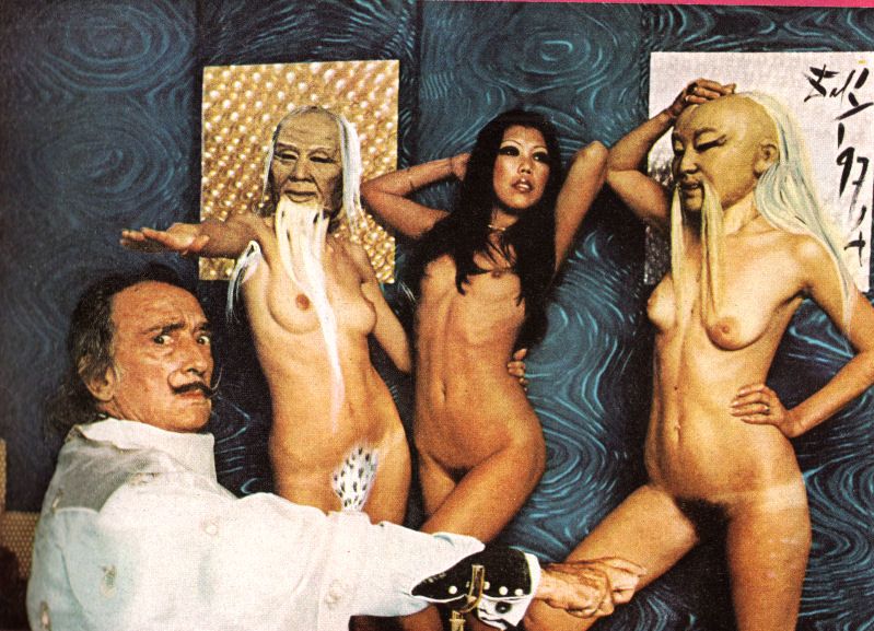 Ur herrtidningen Playboys decembernummer 1974 (Foto: Pompeo Posar).
