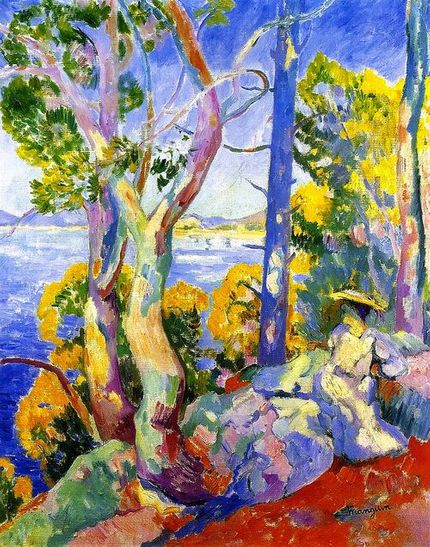 Henri Manguin skulle följa Matisse i den nya konstriktingen FAUVISM. 