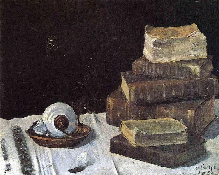Den här målningen utan titel  var Matisse första (1890).