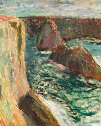Klippor på Belle-Île