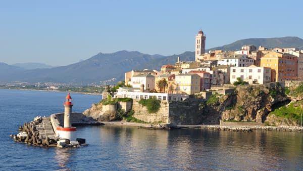 Ajaccio, gamla staden.