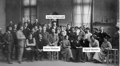 Académie Matisse 1909.