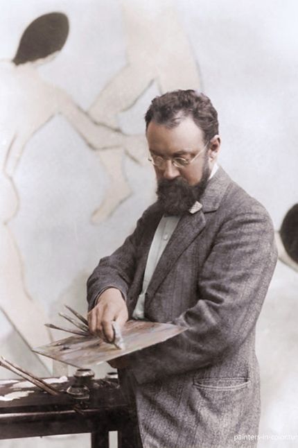 Matisse i arbete med 