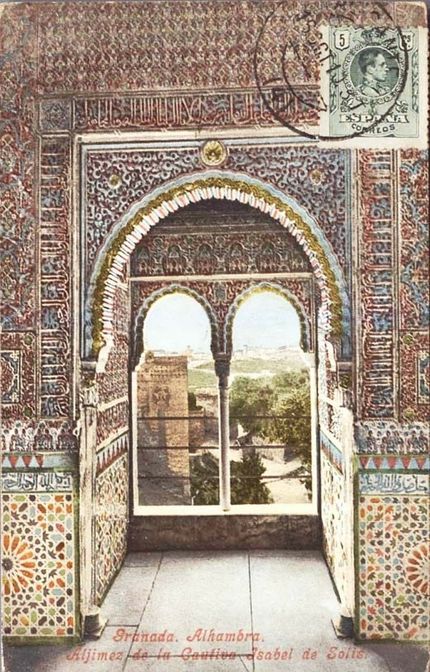 Alhambra med borgen Alcazaba occh de Nasridiska palatsen är unikt bevarade byggnader, som visar skönheten i islamsk arkitektur (UNESCOS världsarv).