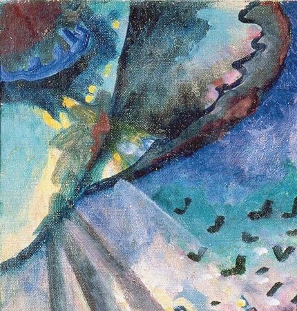 Målning av Kandinsky 